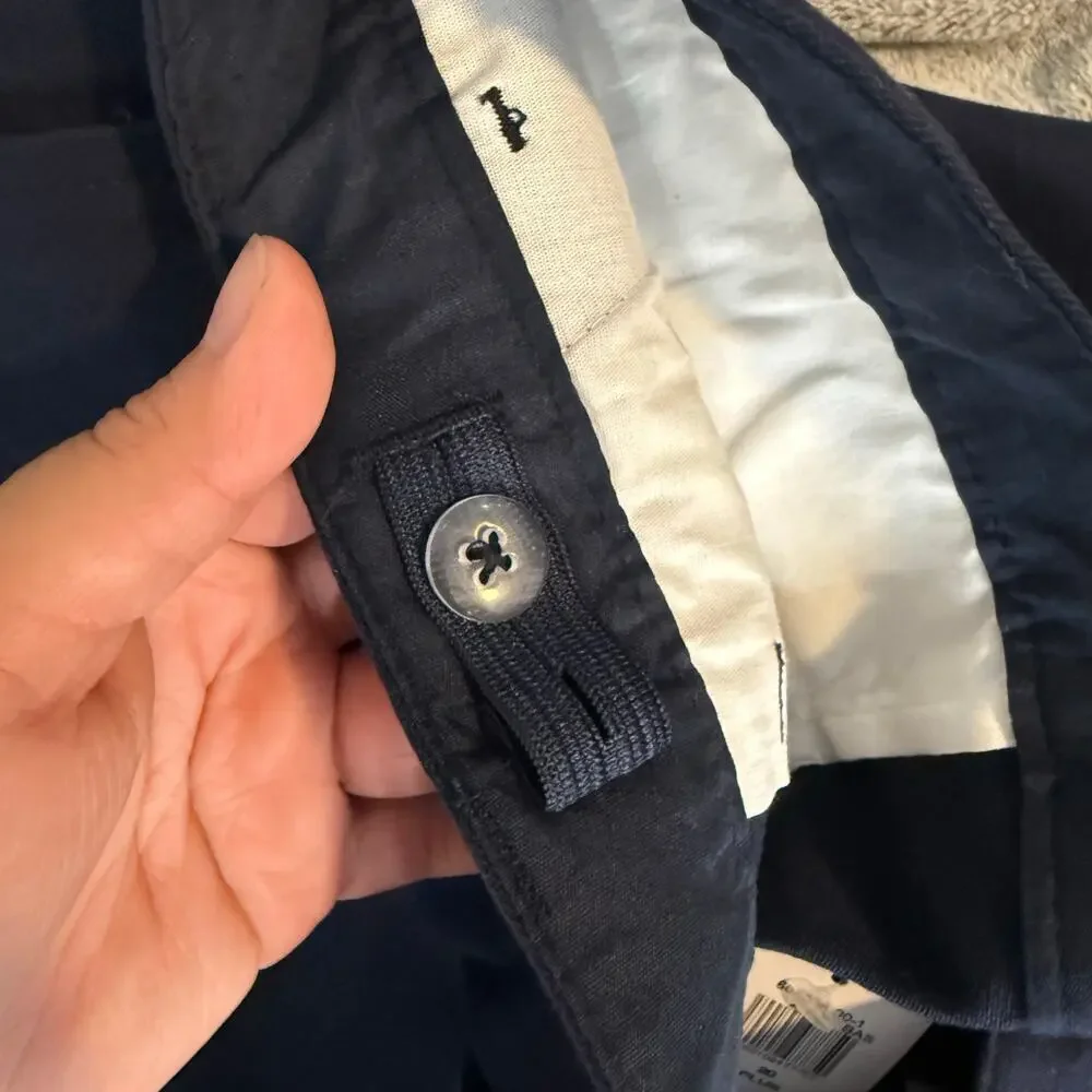 Old Navy Slim School Uniform Chino Pants for Boys, Navy, 20 Plus 665608